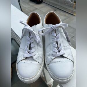 Greats Brooklyn white leather The Royale mens sneaker sz 8 streetwear *defect